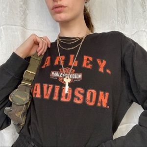 HARLEY DAVIDSON GRAPHIC LONG SLEEVE SIZE LARGE